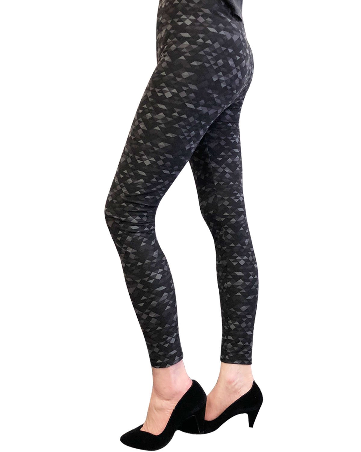 Wrapables® Women's Ultra-Soft Stretchy Printed Yoga Leggings - High Waist Workout Pants for Running, Gym & Lounge - Trendy Athletic Activewear for Women