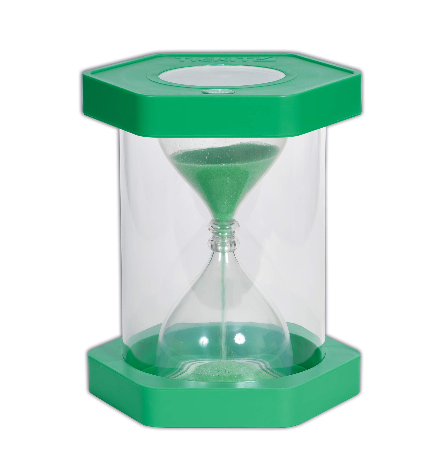 TickiT 9506 Giant Clearview 1-Minute Sand Timer - Large Visual Timer for Classroom, Kitchen, Therapy & Kids Activities - Perfect for Time Management & Sensory Play