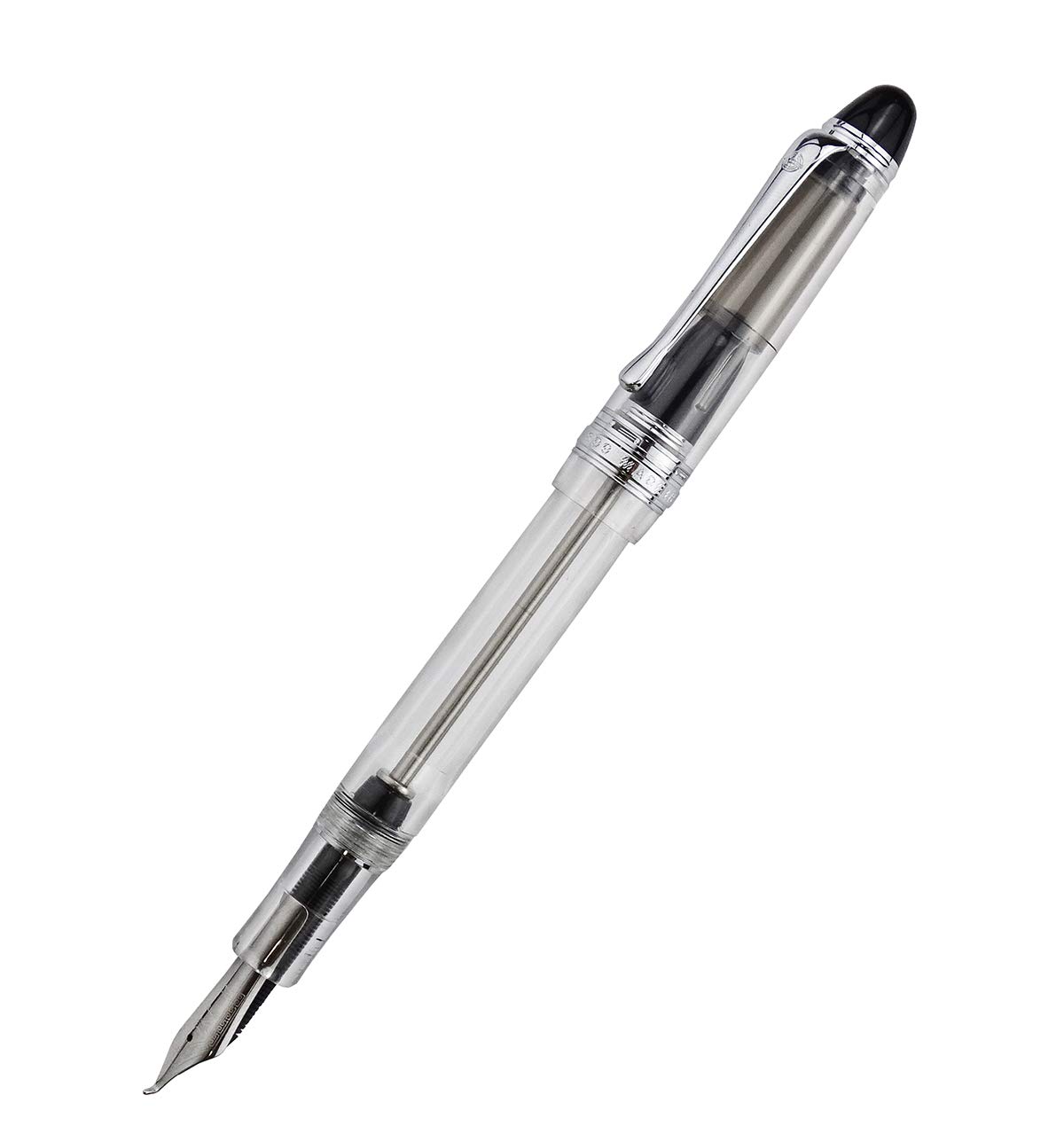 Lanxivi Yongsheng 699 Fude Fountain Pen - Bent Nib, Vacuum Filling for Calligraphy & Sketching