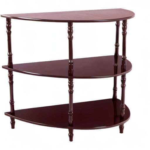 Frenchi Furniture Dark Cherry Wood Dining Table - Elegant & Durable for Home, Office, or Restaurant Use
