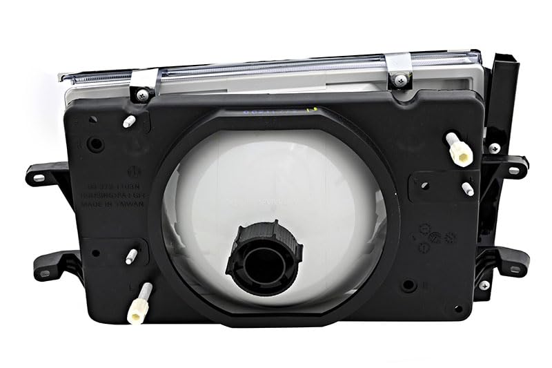 Volvo 240 244 245 Headlight Assembly Set - Halogen Replacement Lamps for Driver & Passenger Side (1986-1993 Models) - Perfect for Night Driving & Classic Car Restoration
