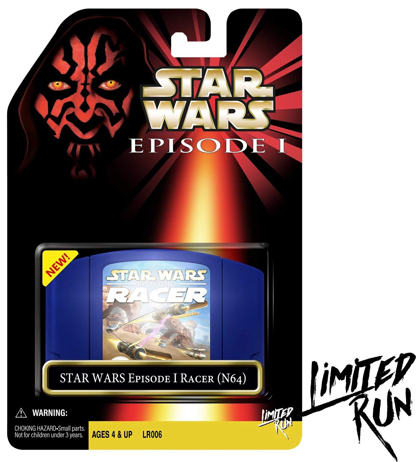 Star Wars Episode I: Racer Limited Edition - Nintendo 64 N64 Game - Classic Racing Video Game for Collectors & Fans - Perfect for Retro Gaming Nights & Star Wars Memorabilia Displays