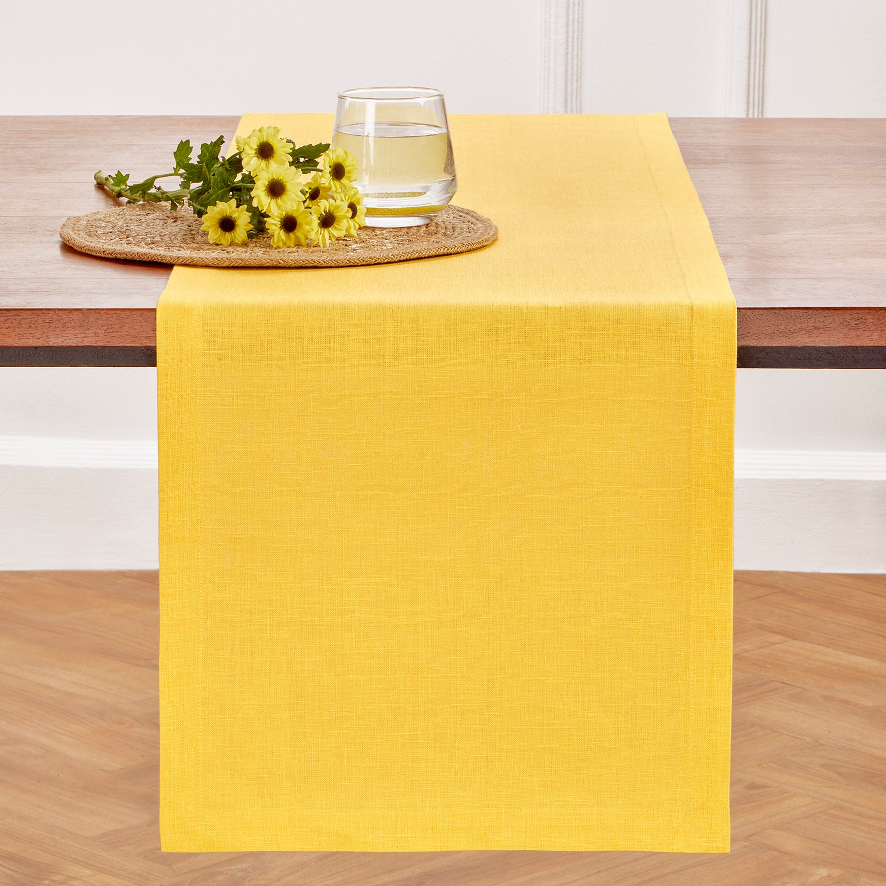 Elegant Diana Medium Weight Table Runner - Perfect for Dining Tables, Weddings, and Holiday Decor