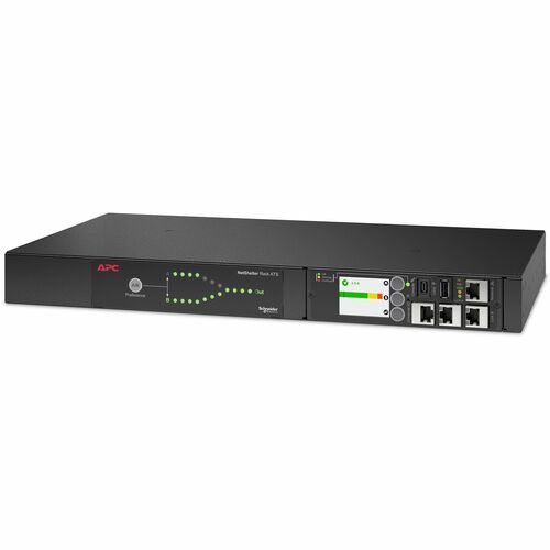 APC by Schneider Electric NetShelter Automatic Transfer Switch - 12 x IEC 60320 C13 Outlets, 230V AC, 10A - Ideal for Data Centers & Server Rooms Power Backup