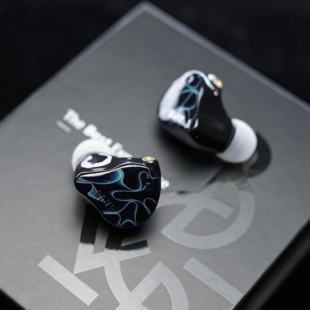 BGVP Q3 Hybrid TWS Earbuds with 1 BA + 1 DD Drivers, Bluetooth 5.3 Wireless IEMs - Perfect for Gym, Commuting & Music Lovers