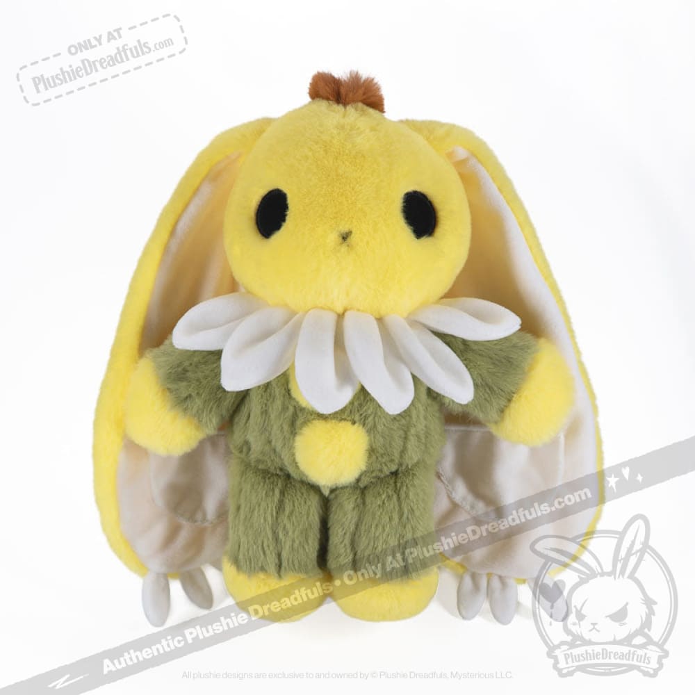 Plushie Dreadfuls Daisy Rabbit Stuffed Animal Toy - Soft Cute Bunny Plush for Kids, Gift, Nursery Decor & Anxiety Relief