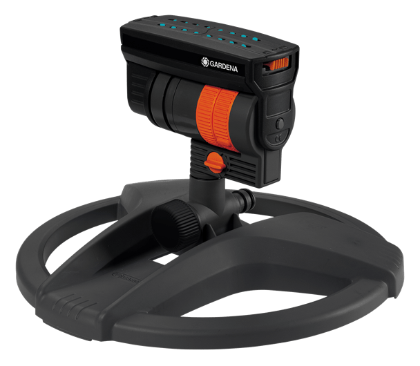 Gardena AquaZoom Compact 18708 Oscillating Lawn Sprinkler - Adjustable Water Spray for Small to Medium Yards | Perfect for Grass, Gardens & Outdoor Watering