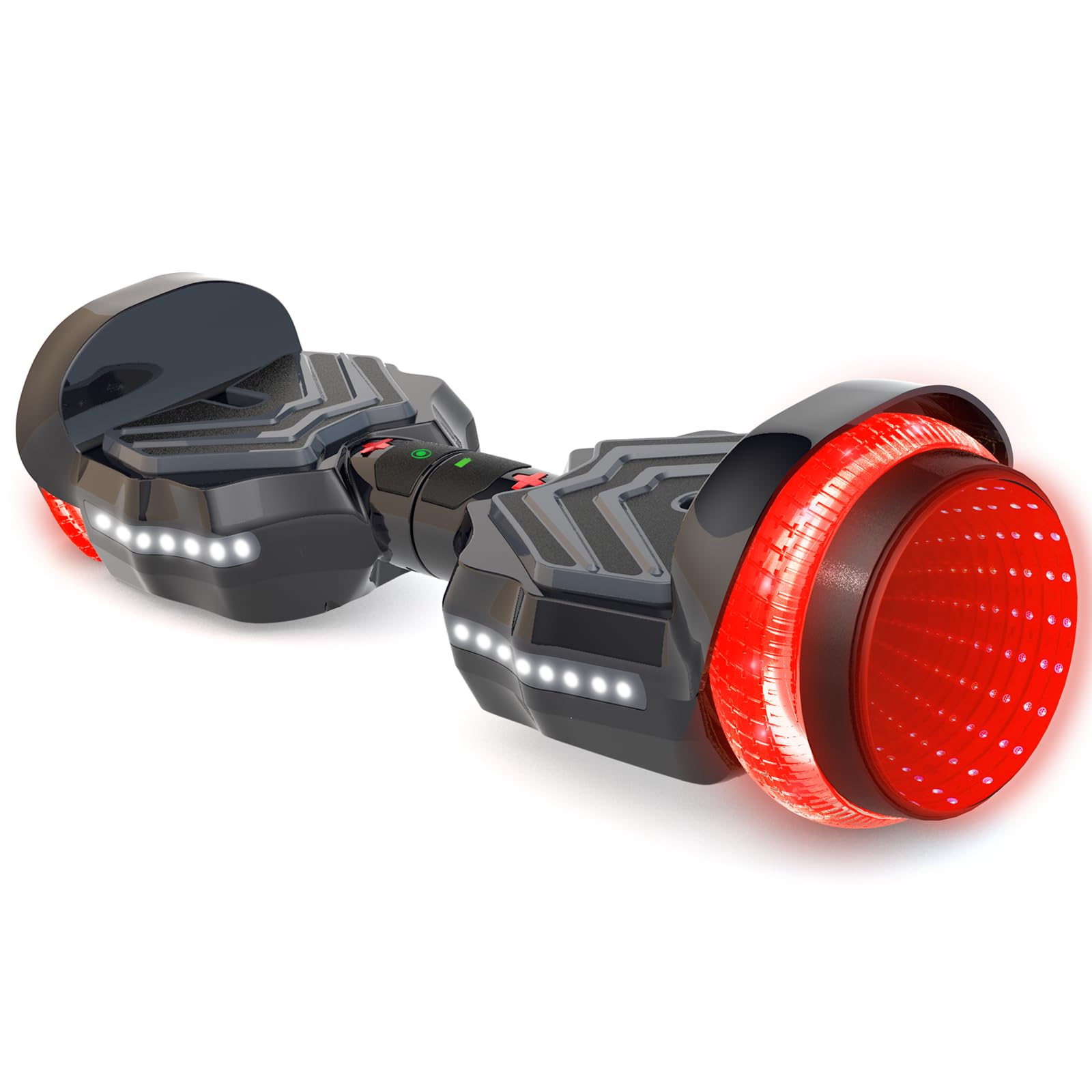 Electric Scooter with Colorful LED Light-Up Wheels, Bluetooth Speakers & App Control - Dual 250W Motors, 8.5 mph Speed & 8.5 Mile Range - Perfect for Commuting, Urban Travel & Fun Rides for Kids, Teens & Adults