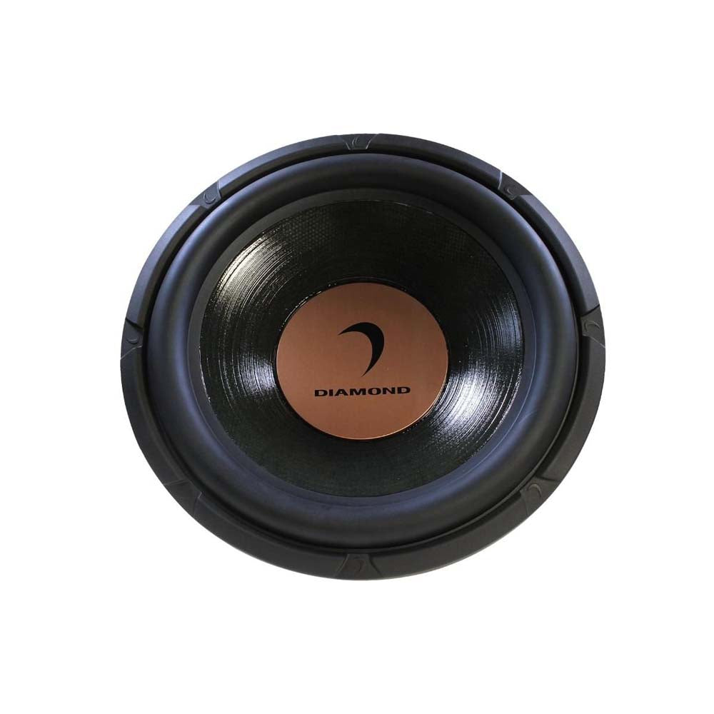 Diamond Audio HXP102 700W RMS HEX Pro Series 10-Inch Dual 2 Ohm Car Subwoofer - High Performance Bass for Car Audio Systems & Home Theater