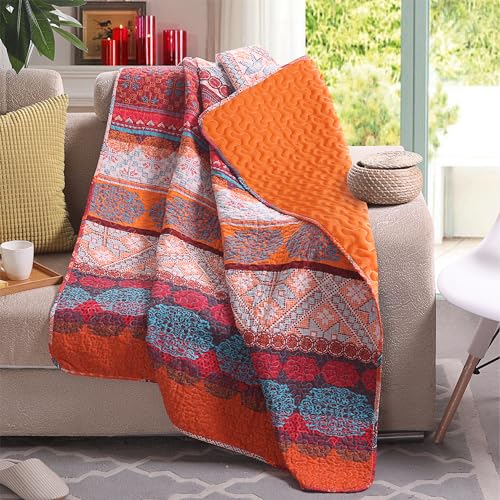 Bohemian Red and Orange