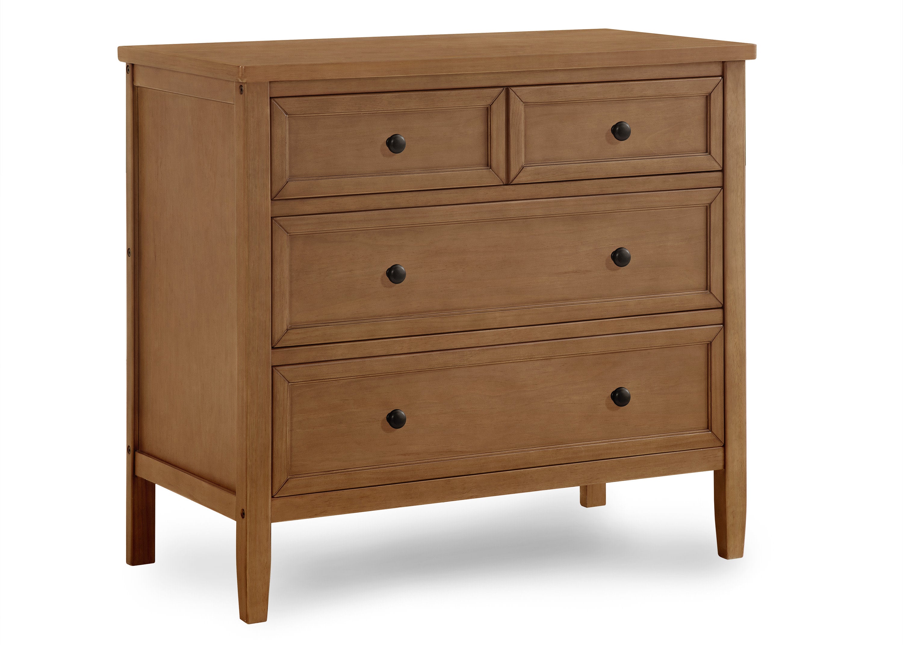 Epic 3 Drawer Dresser with Interlocking Drawers - Sturdy Wooden Chest of Drawers for Bedroom, Nursery & Closet Organization | Perfect for Home Storage & Space Saving