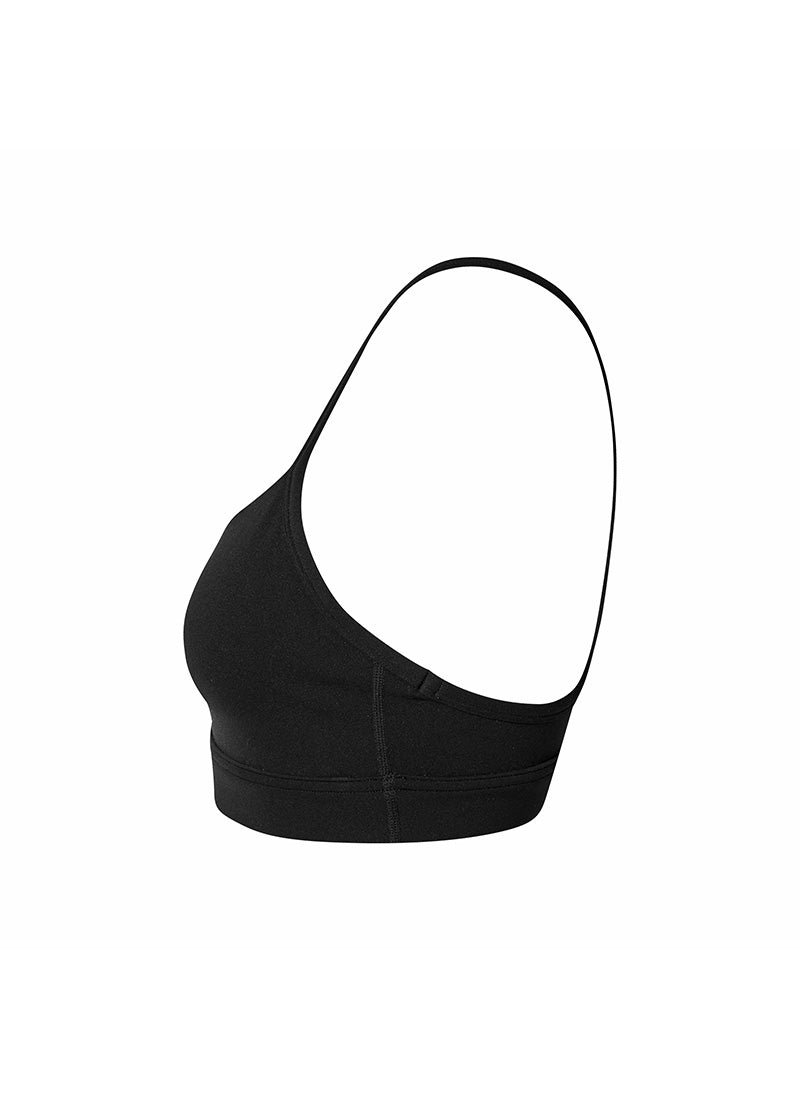 Black Label Signature Breathe Racerback Sports Bra Top - High Support Workout & Yoga Activewear for Women