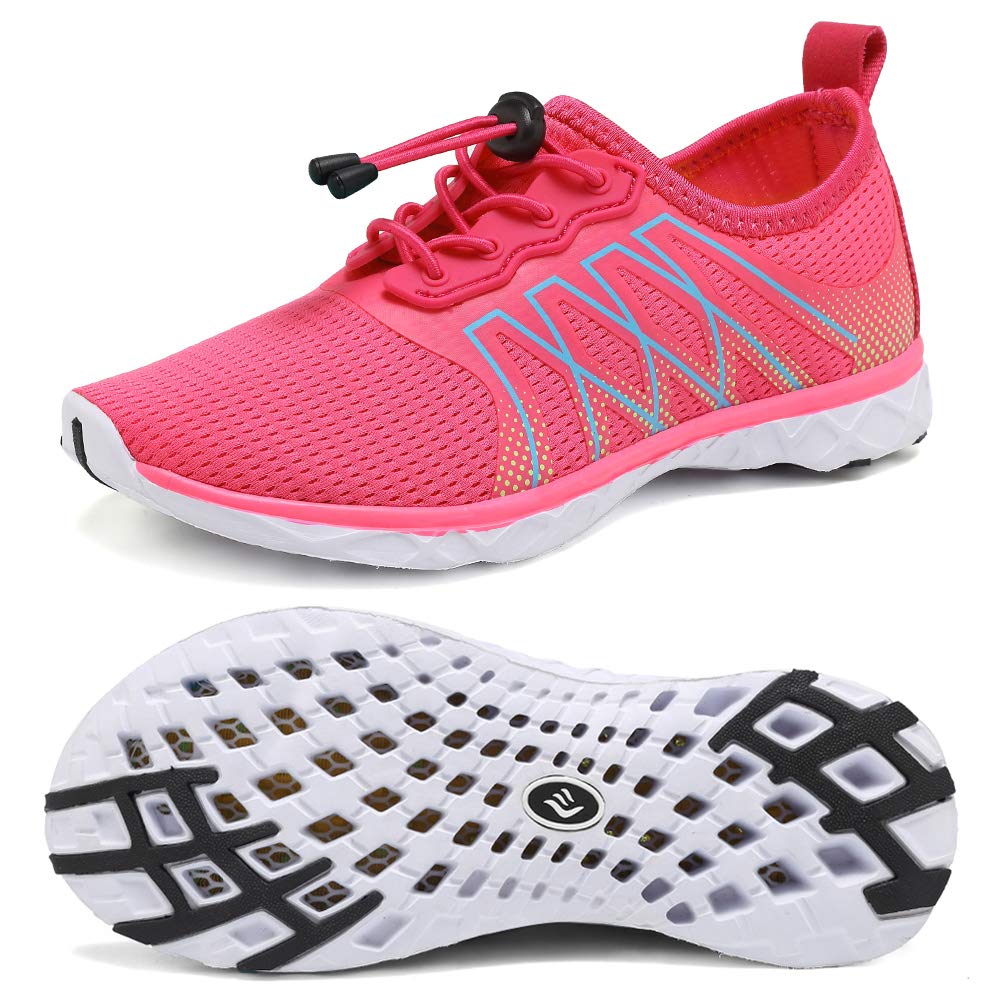 CIOR Kids Water Shoes for Boys & Girls - Lightweight Aqua Athletic Sneakers for Sports, Swimming, Beach & Pool - Quick Dry & Non-Slip (Toddler/Little Kid/Big Kid)