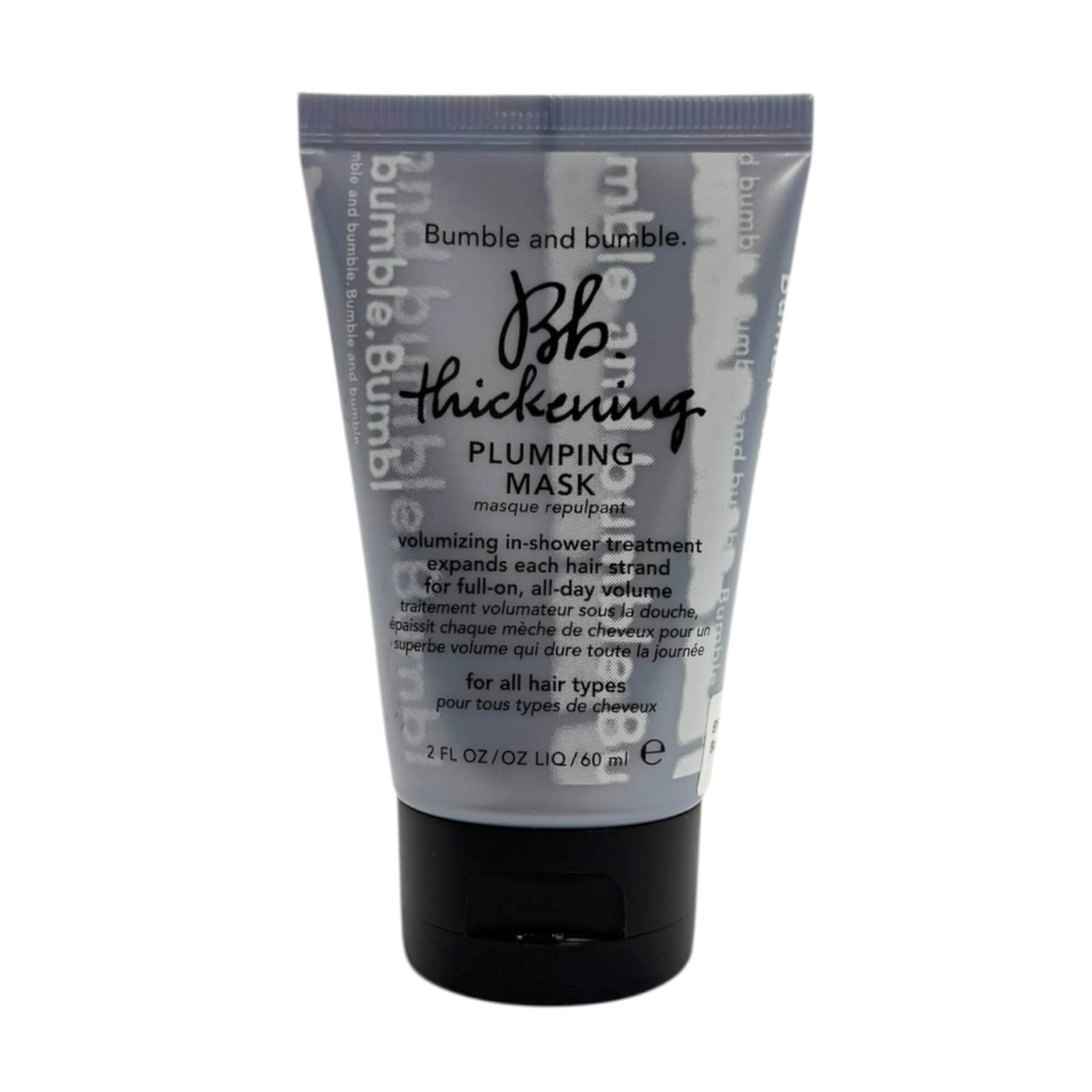 Bumble and Bumble Thickening Plumping Hair Mask - 2 oz for Fuller, Voluminous Hair - Perfect for Thin, Fine Hair at Home or Salon Use