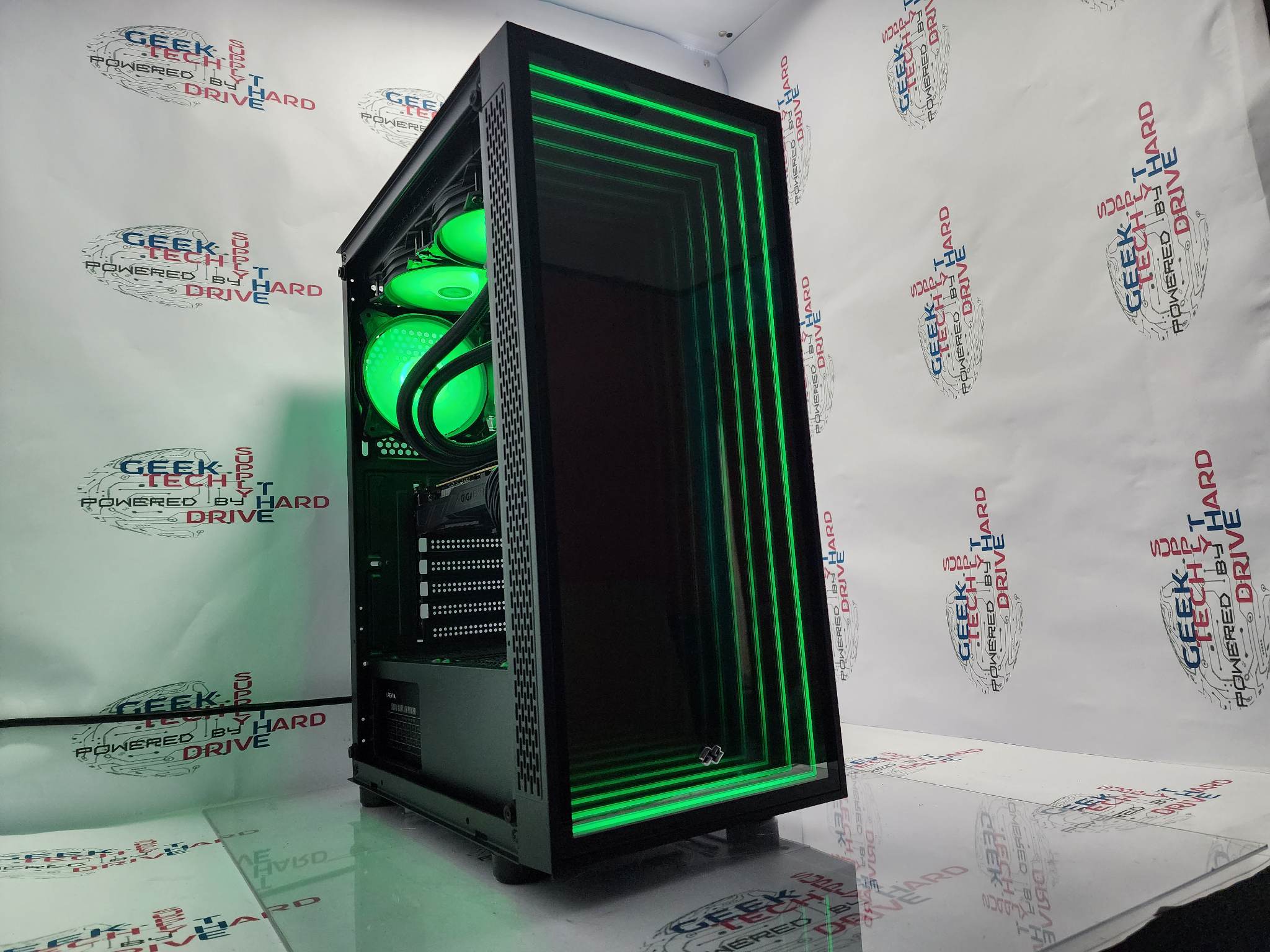 Pinnacle High-Performance Gaming Desktop PC - Intel Core i9, 1TB SSD, NVIDIA RTX 3060, RGB Lighting, Liquid Cooling, WiFi 6 - Ultimate Gaming & Streaming Setup for Esports & 4K Gaming