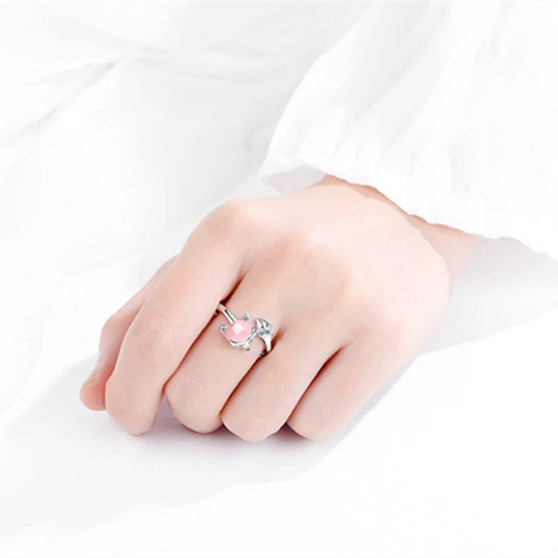 Fox Rings for Girls - Stylish Animal Jewelry for Teens & Women - Perfect for Parties, Gifts & Everyday Wear