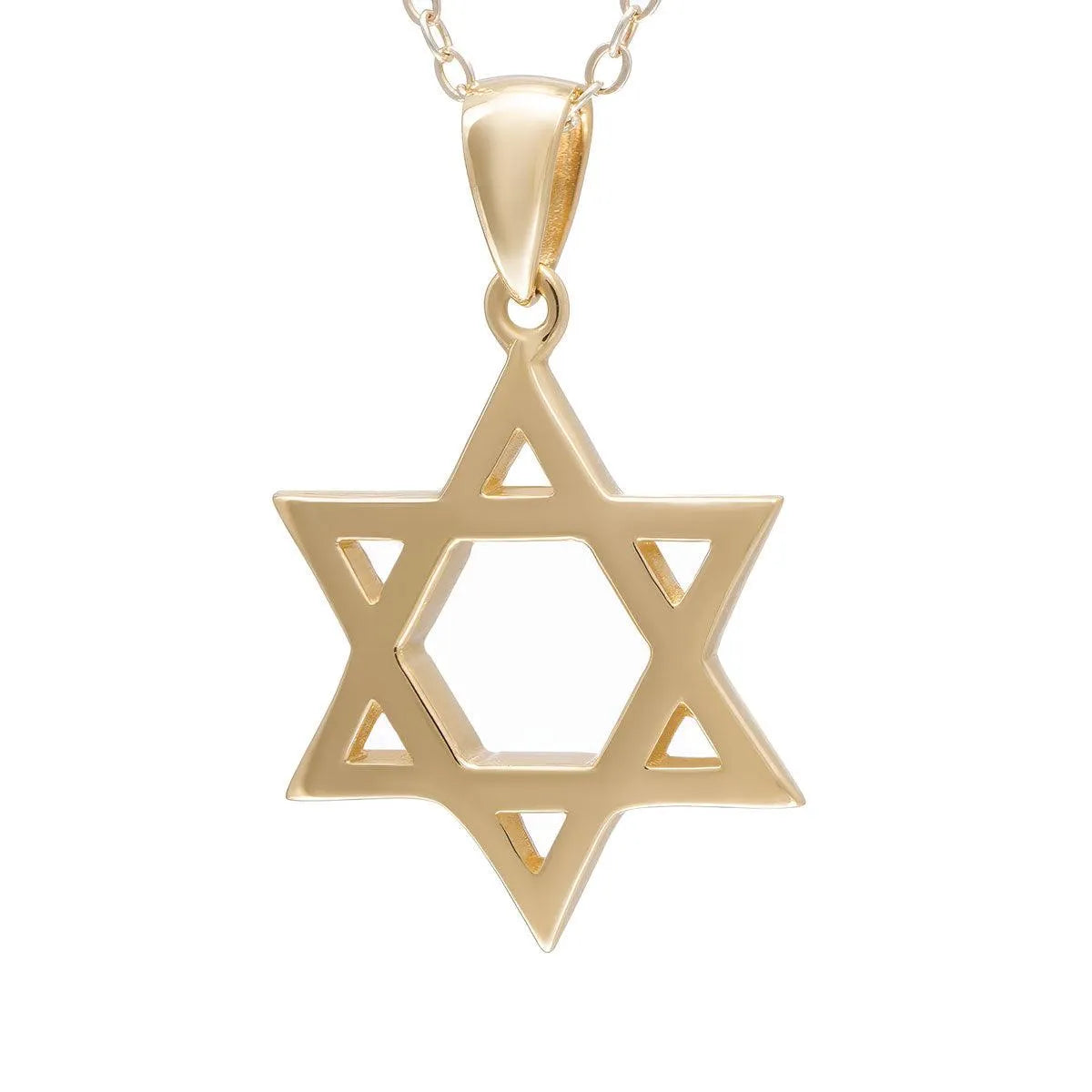 14K Gold Star of David Necklace for Women - Elegant Jewish Jewelry Gift for Hanukkah, Bar Mitzvah & Special Occasions