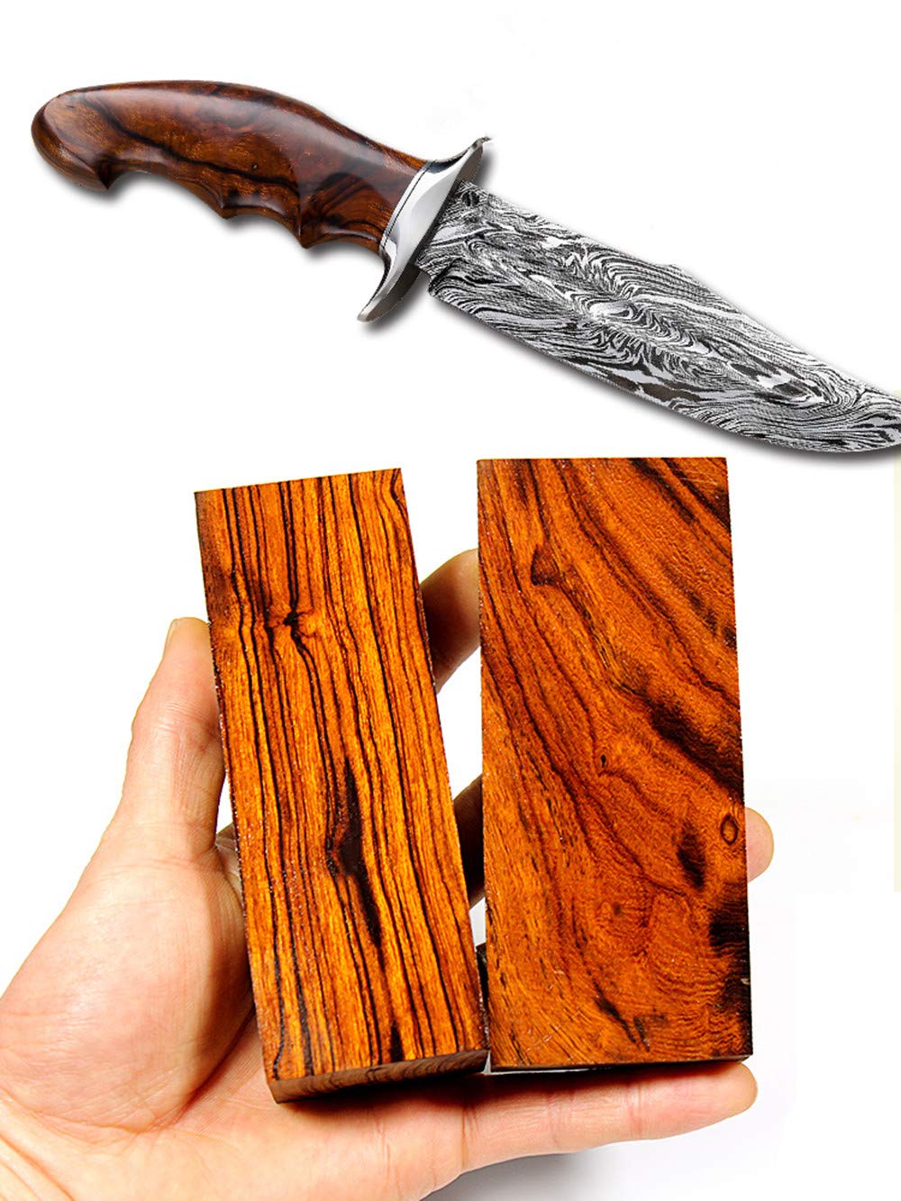 Premium Desert Ironwood Knife Handle Scales - 4.72