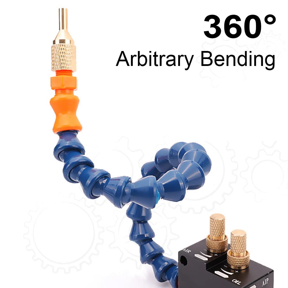 CLAHJQX BPV-3000 Mist Coolant Lubrication Spray System for CNC Machine Cooling & Metal Cutting | Engraving Machine Coolant Injector | Ideal for Lathe, Milling & Drilling Operations