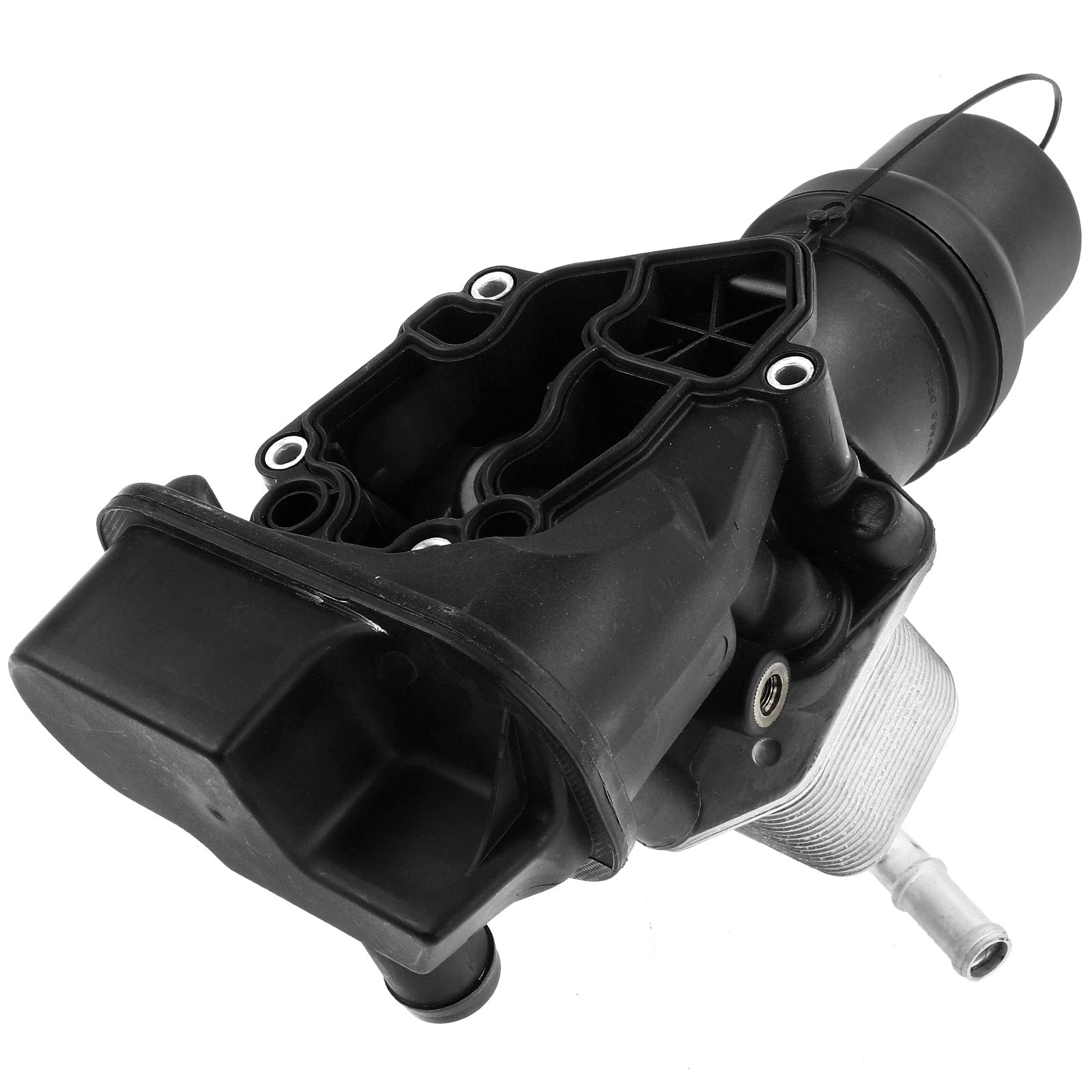 Premium Engine Oil Cooler Assembly for Volkswagen Eos 2007-2009, Jetta, Passat, GTI & Audi A3 2006-2008, A4 2005-2009, TT, TTS Quattro - High Performance Cooling Solution for Enhanced Engine Protection & Longevity - Perfect for Daily Driving, Racing & Extreme Weather Conditions