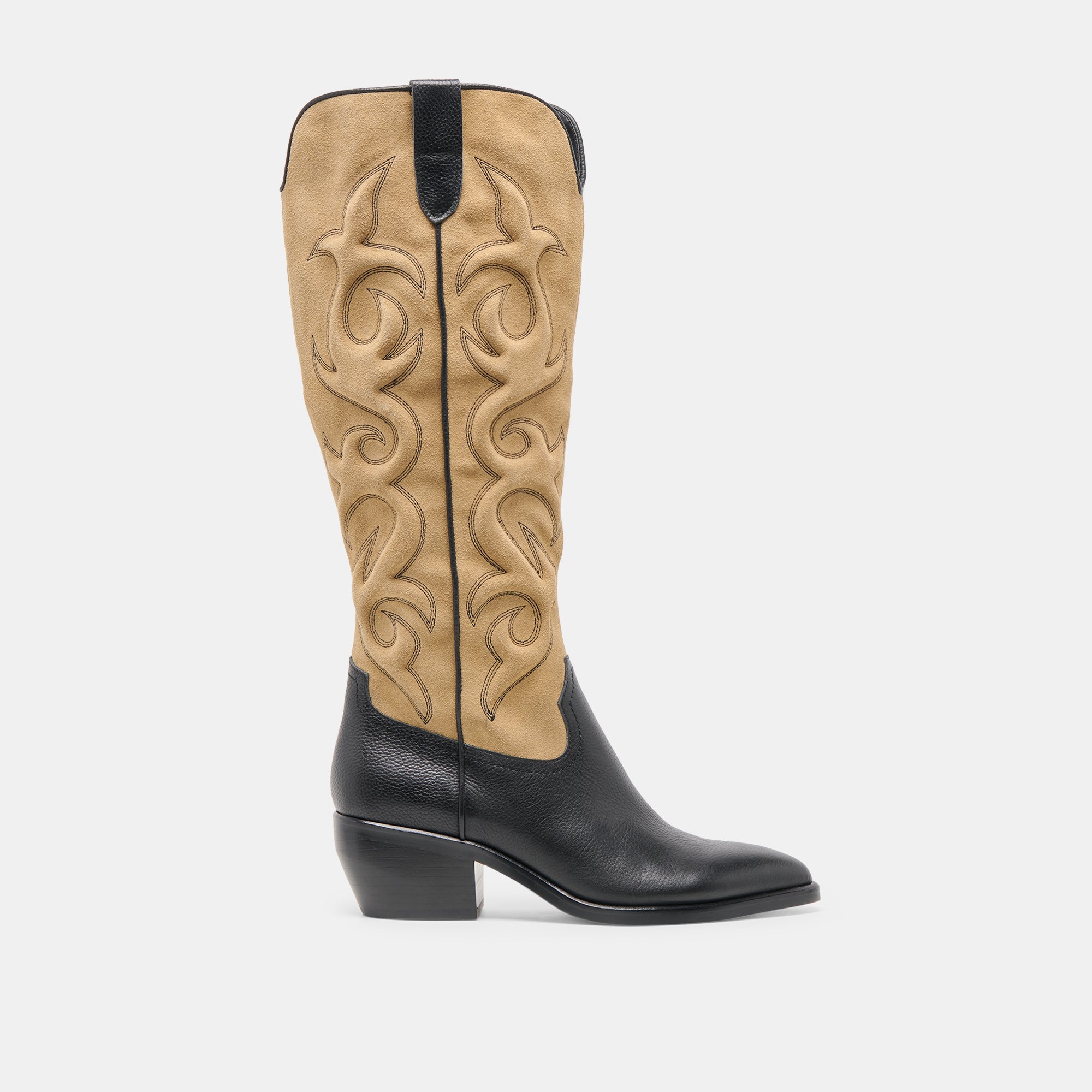 MIRLA BOOTS for Women - Black Multi Leather Ankle Boots | Stylish & Comfortable Footwear for Casual Outings, Work & Night Out