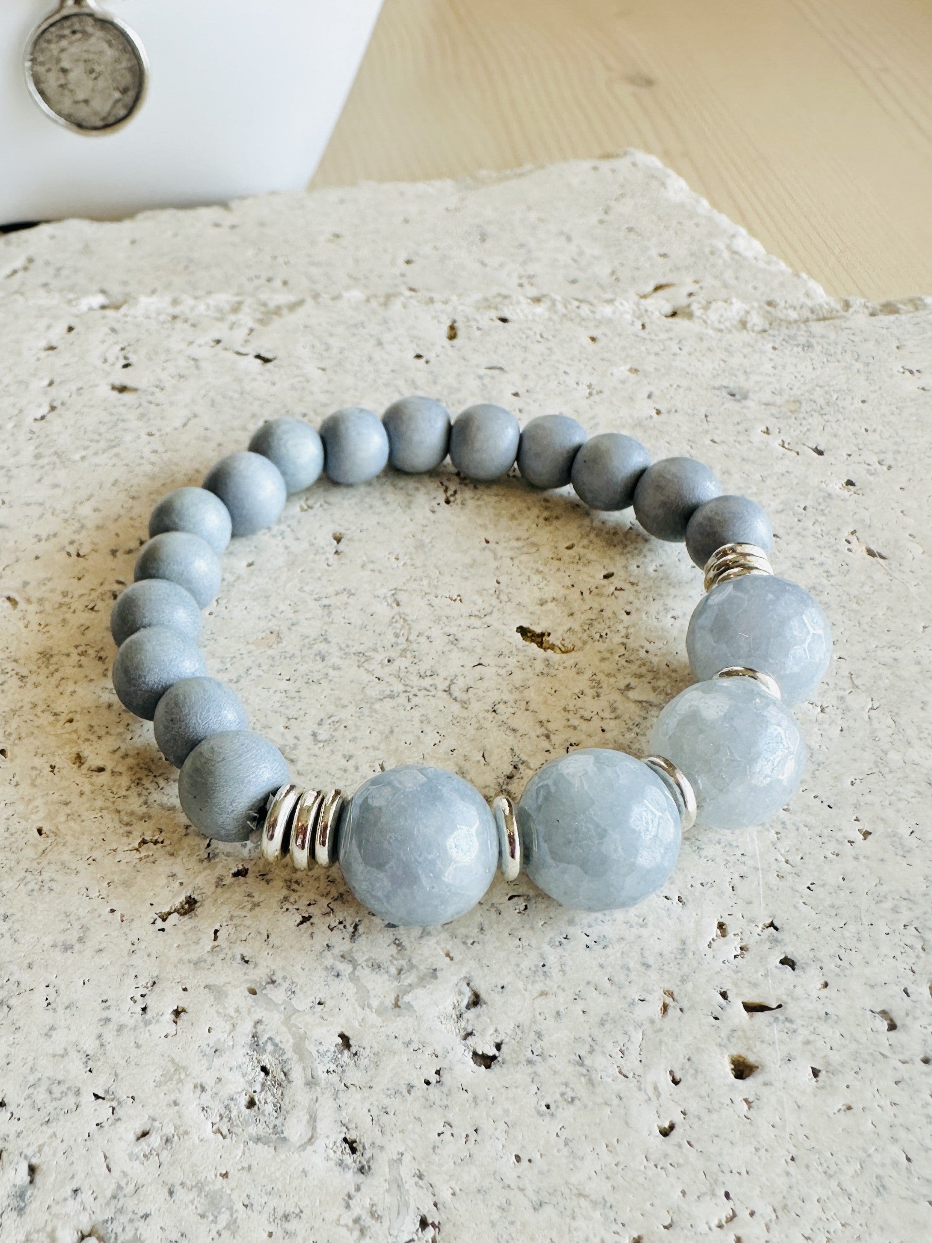Mystic Tides Bracelet for Women - Handmade Boho Beaded Adjustable Wristband - Perfect for Beach, Yoga, and Festival Outfits