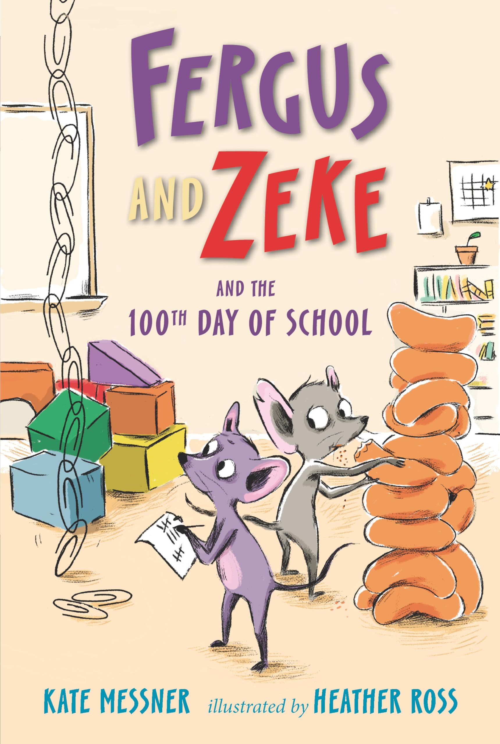 Fergus and Zeke and the 100th Day of School - Children's Chapter Book for Early Readers | Perfect for Classroom Celebrations & 100 Days of School Activities