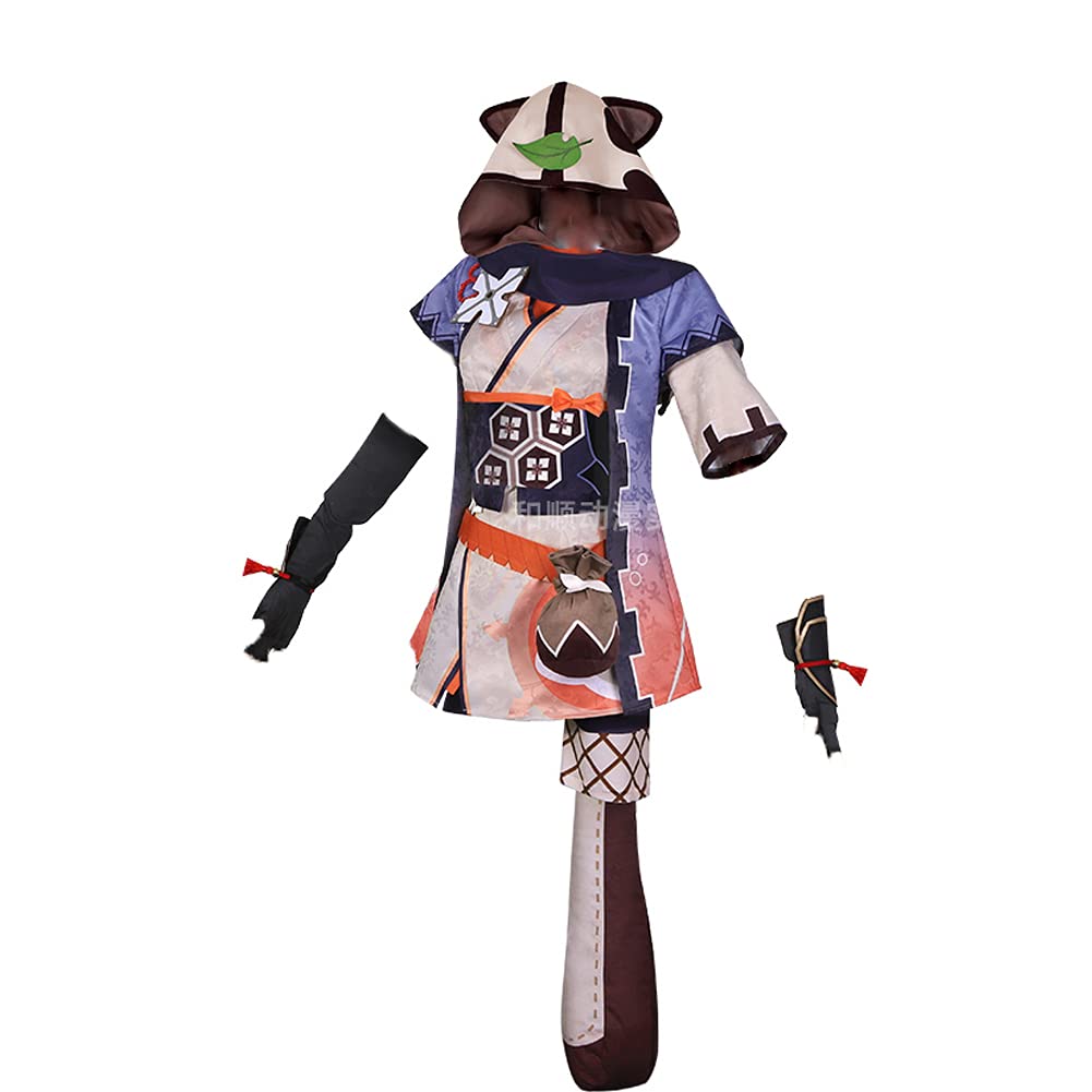 Genshin Impact Sayu Cosplay Costume - Anime Lolita Dress for Halloween, Carnival & Convention | Cute Game Character Outfit for Cosplay Events & Photoshoots