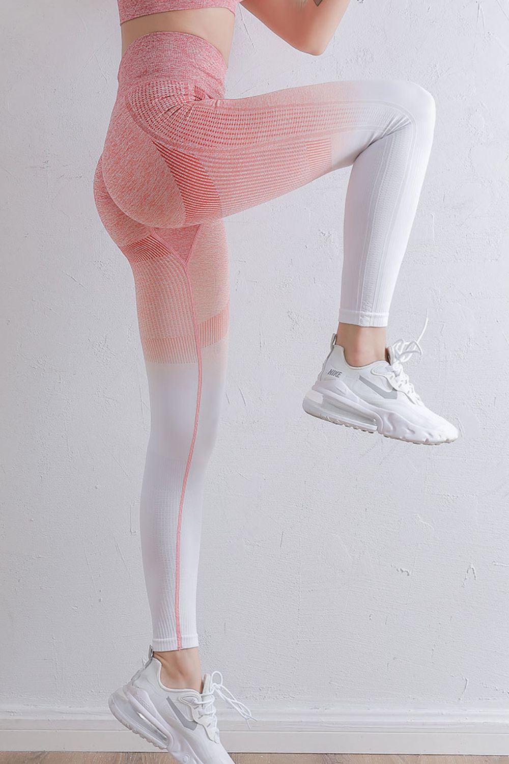 Gradient High Waist Yoga Pants - Women's Workout Leggings for Running, Gym & Lounge - Comfortable & Stylish Activewear