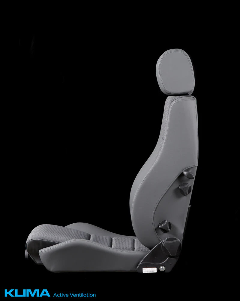 Scheel Mann Vario F XXL Climate Active Ventilation Seat - Premium Motorcycle Comfort for Long Rides & Hot Weather Adventures