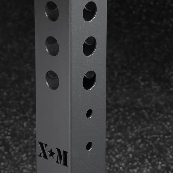 XM Infinity Rack - 255lbs Rubber Olympic Weight Set for Home Gym Strength Training - Perfect for CrossFit, Powerlifting & Bodybuilding Workouts