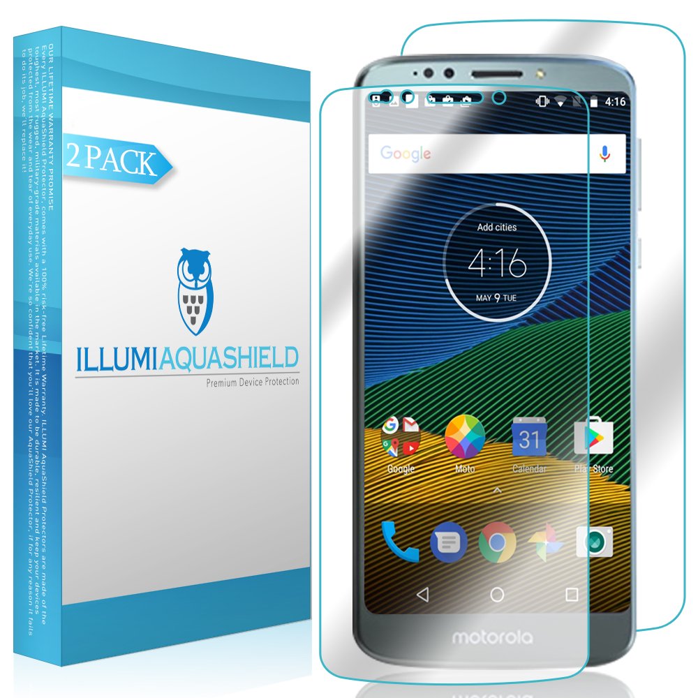 2-Pack HD Clear TPU Film Screen Protector for Moto G6 Play - Bubble-Free Front & Back Protection | Perfect for Everyday Use, Gaming & Outdoor Activities