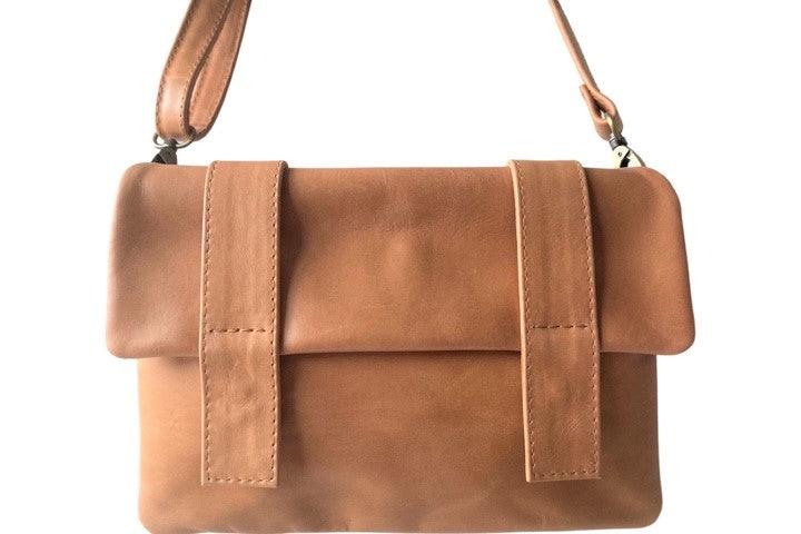 Premium H Bag in Pale Tan - Stylish & Durable Crossbody Handbag for Women | Perfect for Work, Travel & Everyday Use