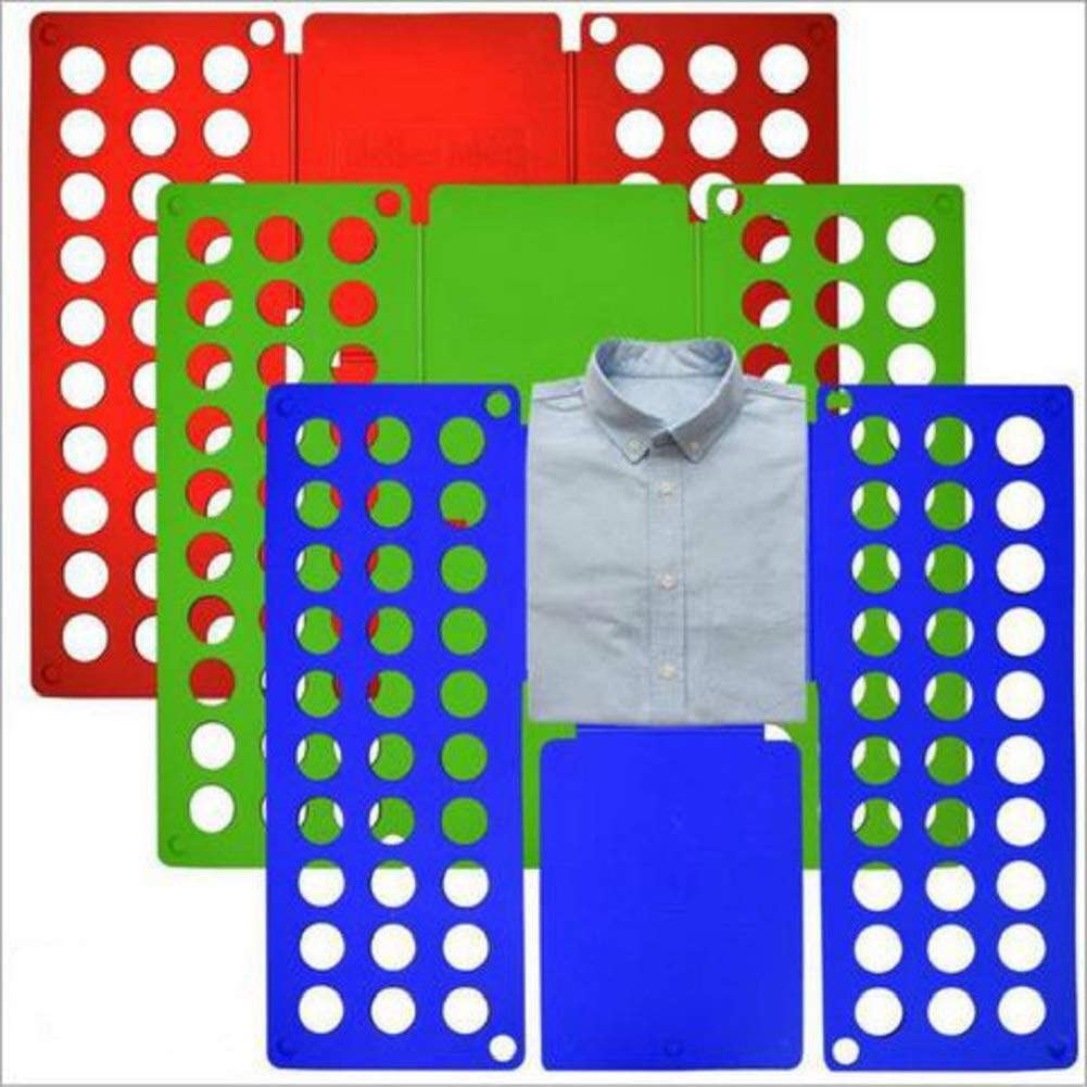 1 Pack Magic Folding Board for Clothes - Reusable T-Shirt Folder Organizer for Kids & Adults - Fast & Easy Laundry Helper - Perfect for Travel, Home Organization & Closet Storage