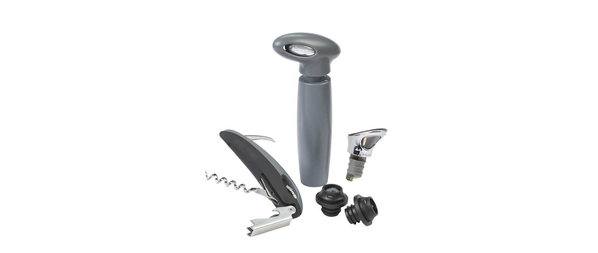 Premium STARFRIT 5-Piece Wine Accessory Set - Corkscrew, Foil Cutter, Pourer & More - Perfect for Home Bars, Wine Tasting & Gifts