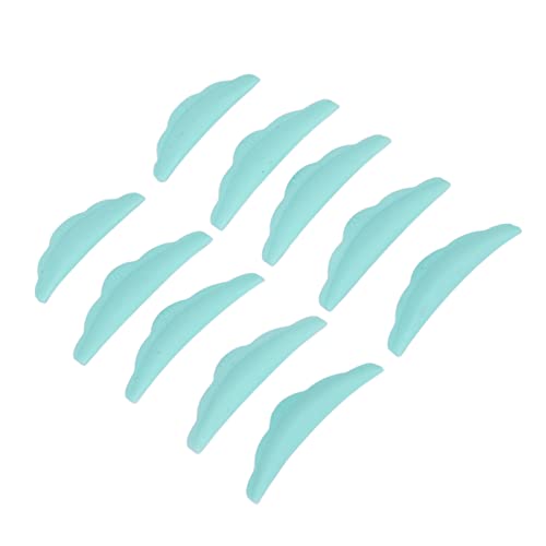 Reusable Green Silicone Lash Perming Pads - Professional Eyelash Lift Tools for Salon & Home Use - Perfect for Lash Extensions, Volume Lashes & Eye Makeup Application