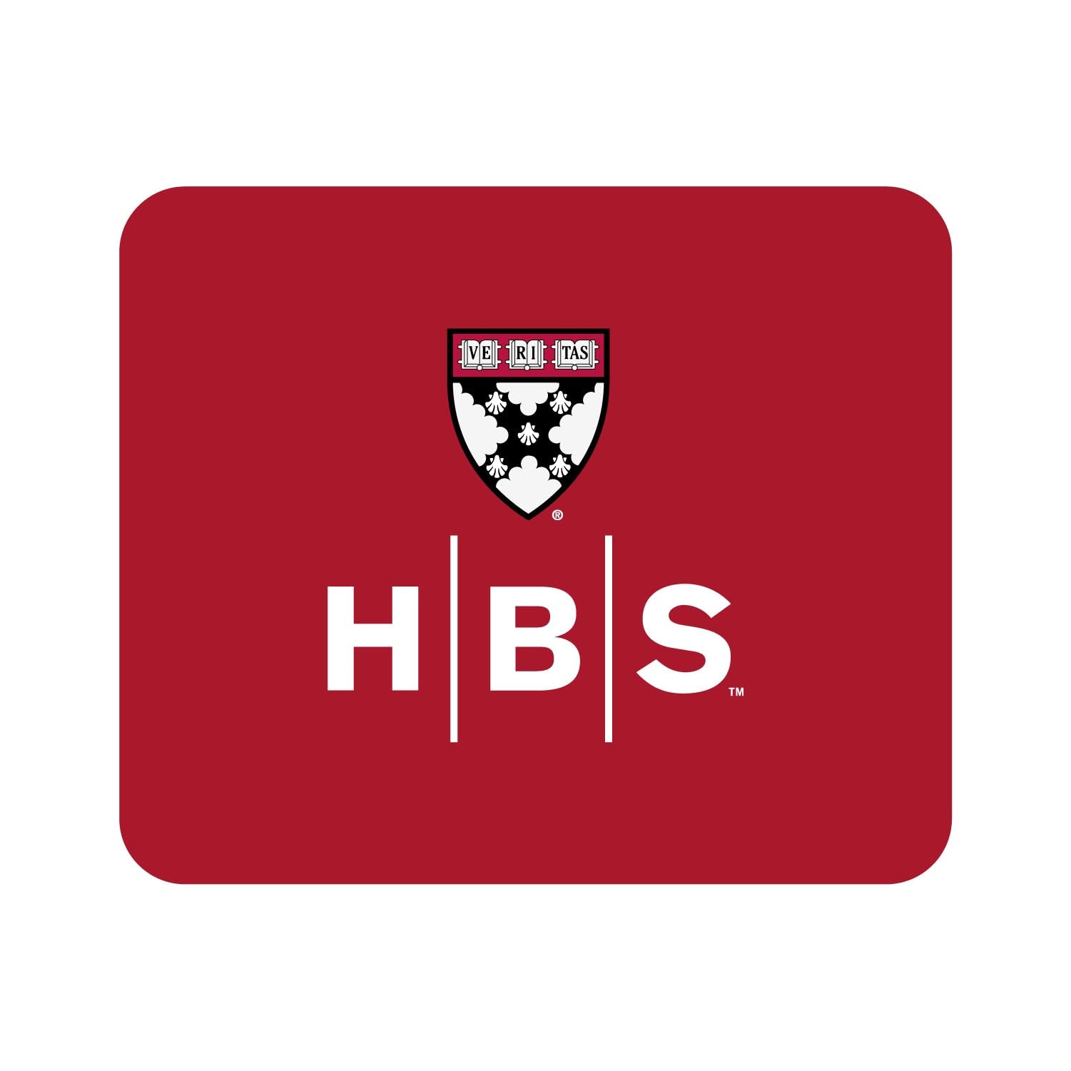 Premium Non-Slip Mouse Pad - Harvard Business School Inspired Floral Pink Fabric Desk Mat for Office, Gaming & Home Workspace