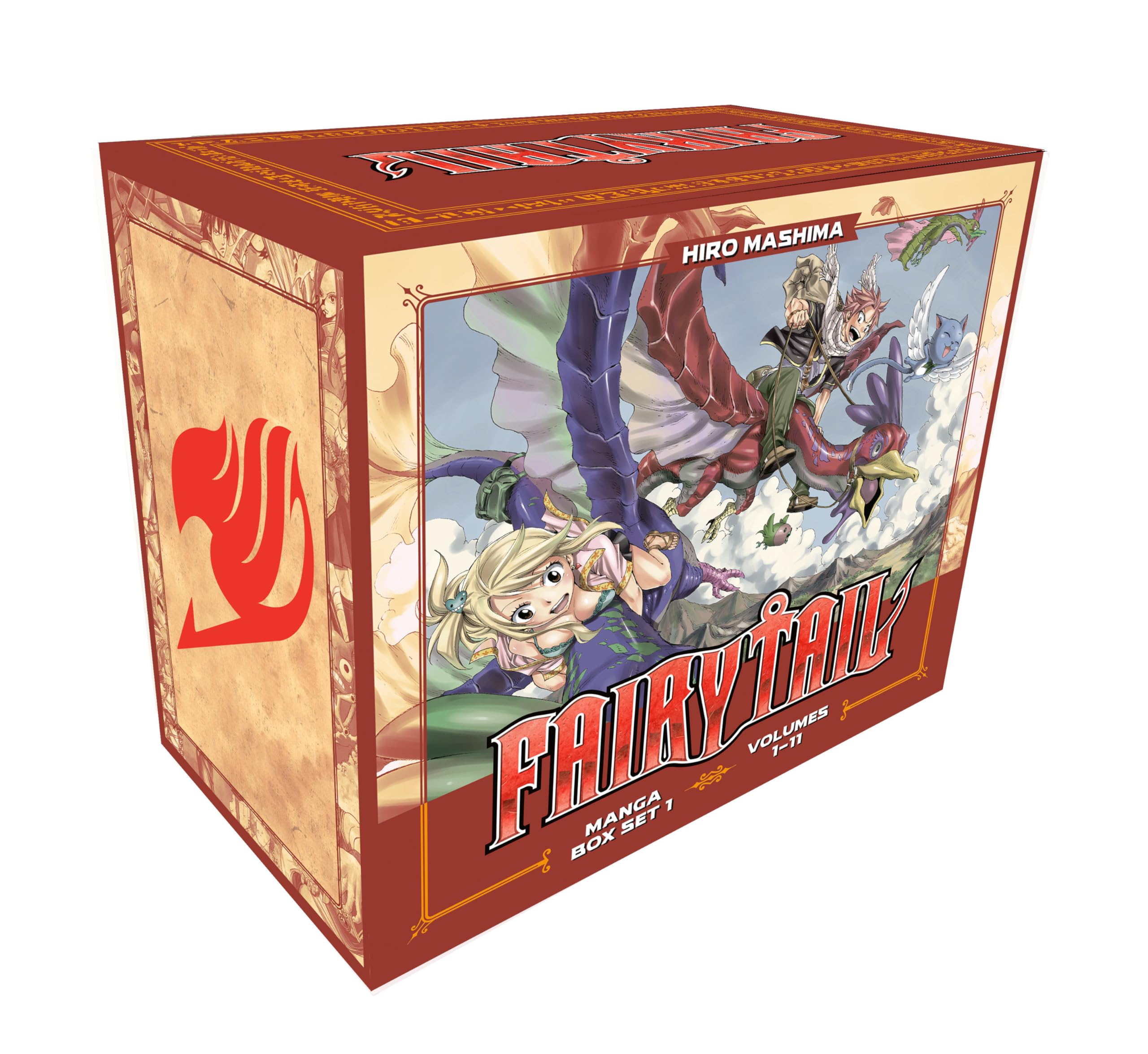 FAIRY TAIL Manga Box Set 1 - Complete Collection Volumes 1-12 | Japanese Anime Fantasy Adventure Series | Perfect Gift for Anime Fans & Manga Collectors | Great for Reading, Collecting & Display