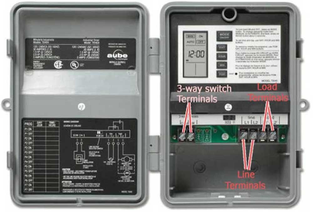 Honeywell Home TI040/U Programmable Timer - Indoor & Outdoor Weekly/Daily Settings, Gray - Perfect for Lights, Pumps & Appliances in Home, Garden & Industrial Use