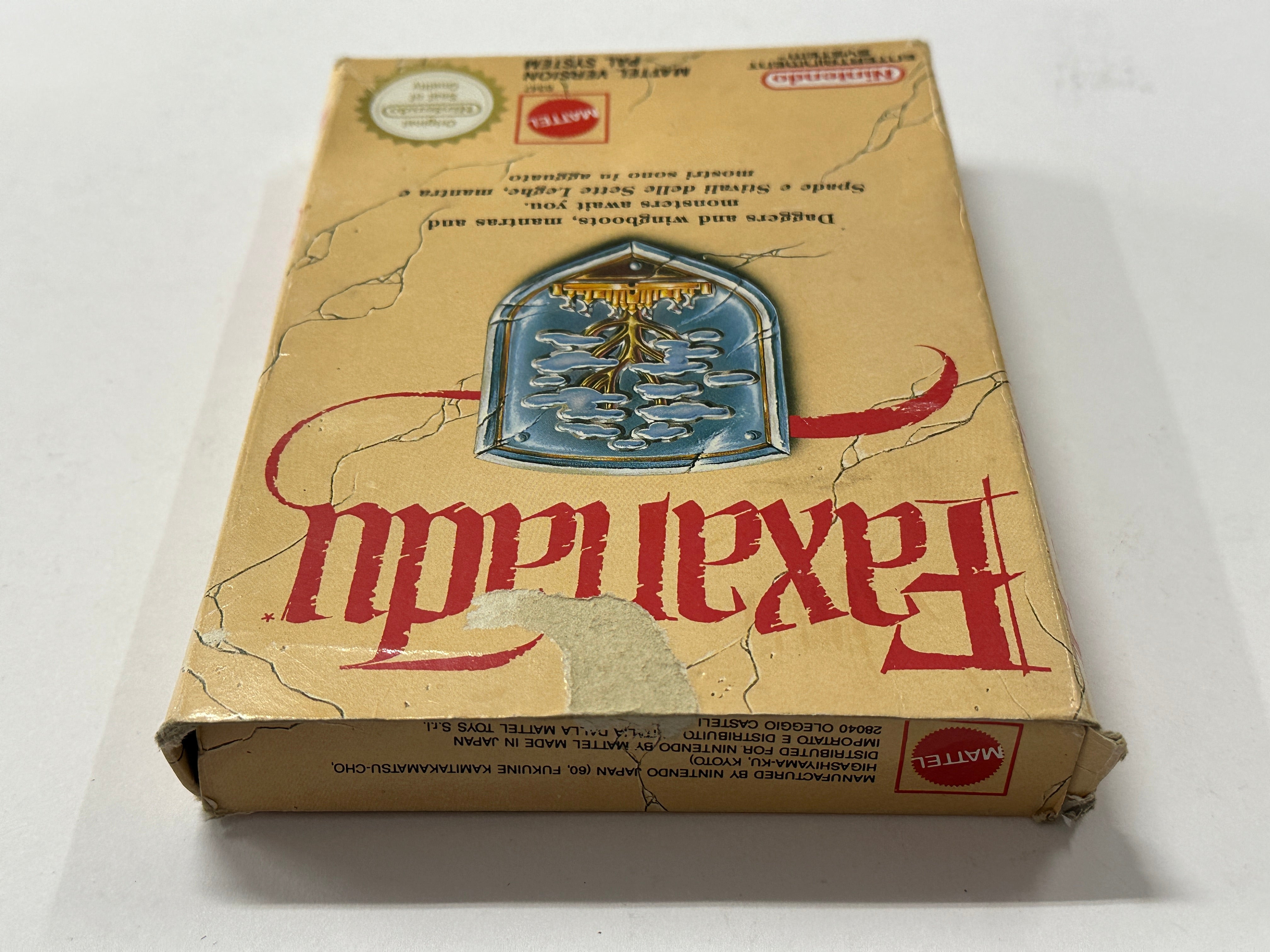 Faxanadu Complete In Box - Classic NES Game with Manual & Box - Perfect for Retro Gaming Collectors & Nostalgic Play