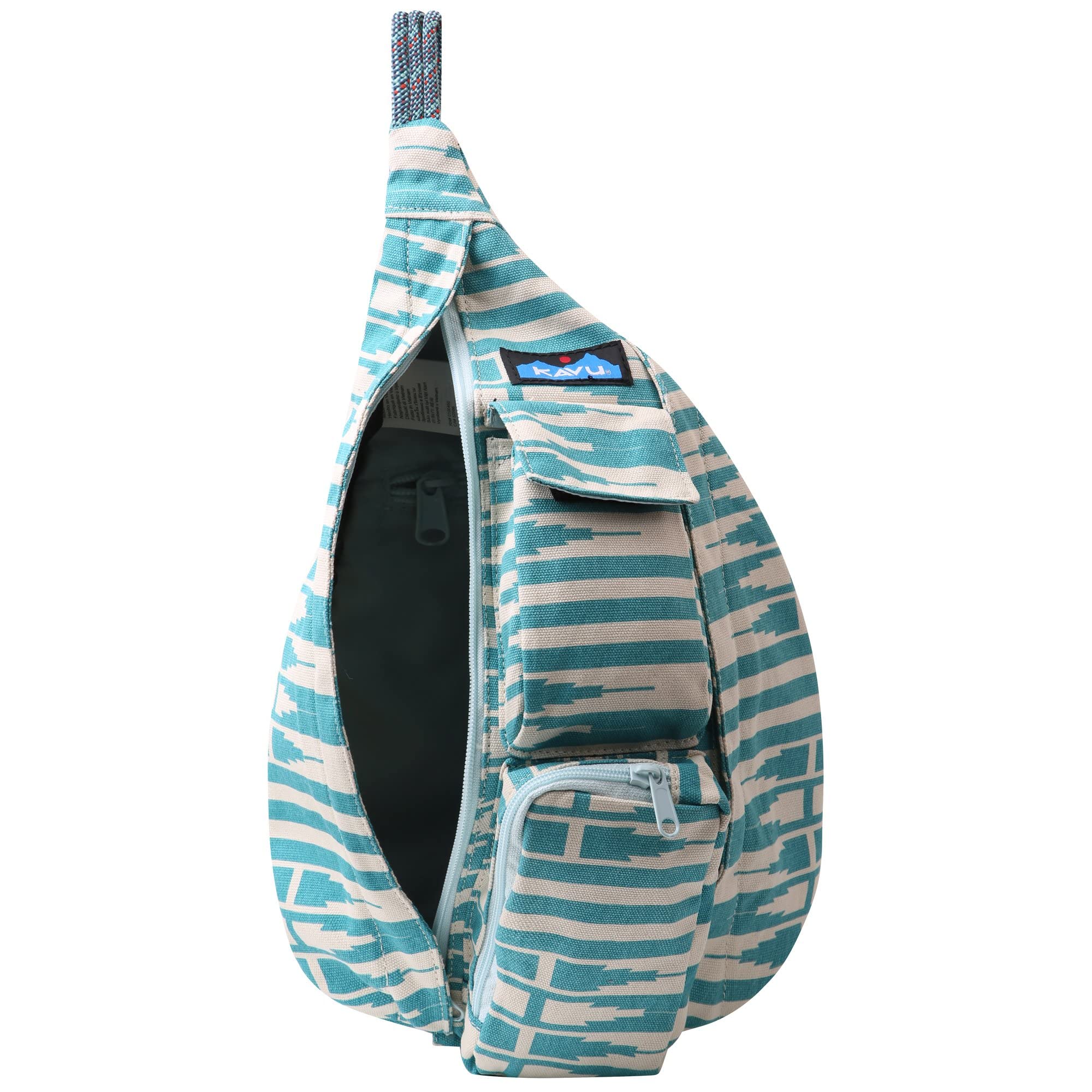 KAVU Mini Rope Bag - Lightweight Cotton Crossbody Sling Purse for Women & Men - Perfect for Hiking, Travel, and Everyday Use