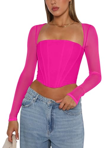 Neon Rose Red