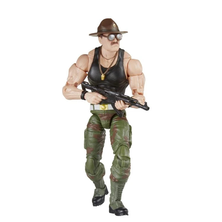 G.I. Joe Classified Series Sgt. Slaughter Action Figure - Collectible Military Toy for Display & Play | Perfect for Fans & Collectors