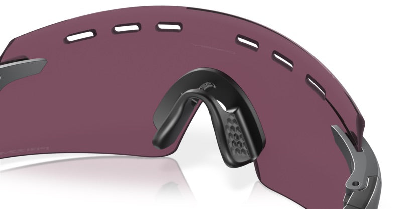 Oakley Encoder Strike Vented Sunglasses Matte Grey Smoke with Prizm Road Lens - Cycling, Running & Outdoor Sports Eyewear