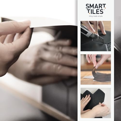 SMART TILES Peel and Stick Backsplash - Extra Large 5 Sheets (22.56