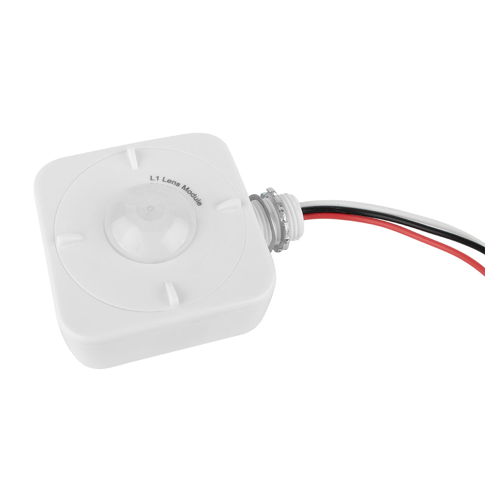 120-277VAC Outdoor PIR Motion Sensor Switch with ON/OFF Function - Ideal for Security Lighting, Garage Lights, and Home Automation Systems
