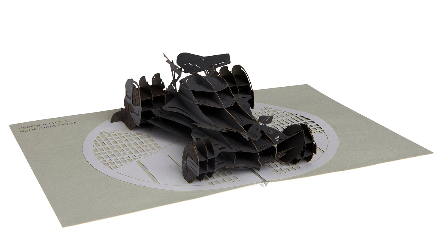 DC Comics Batmobile Signature Pop Up Card - Collectible Batman Gift for Fans, Birthday & Holidays - Perfect for Display, Gifting & Comic Book Enthusiasts