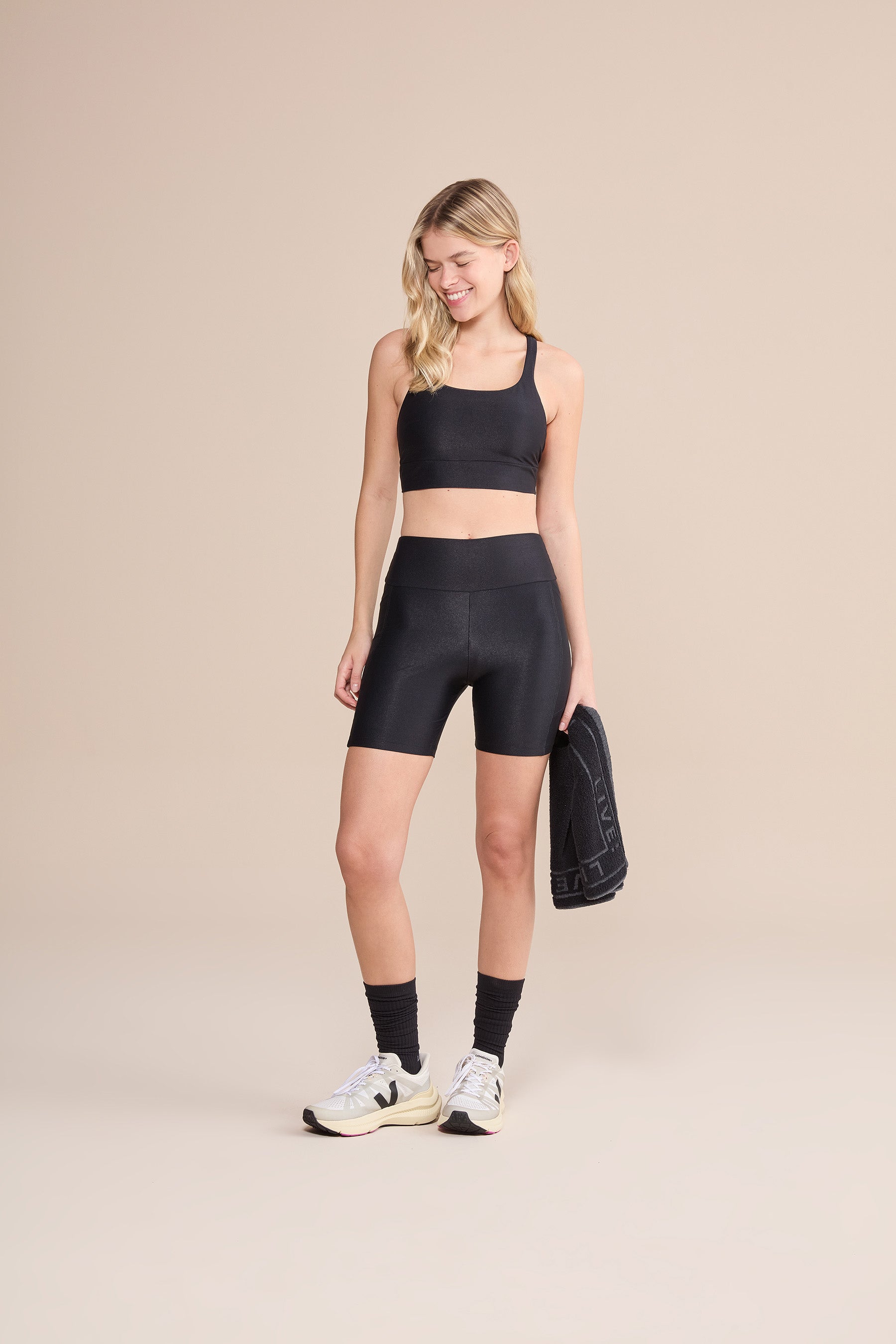 Allure® Adaptiv Long Shorts for Women - Stretchy Comfortable Workout & Lounge Shorts - Perfect for Yoga, Running, and Casual Wear
