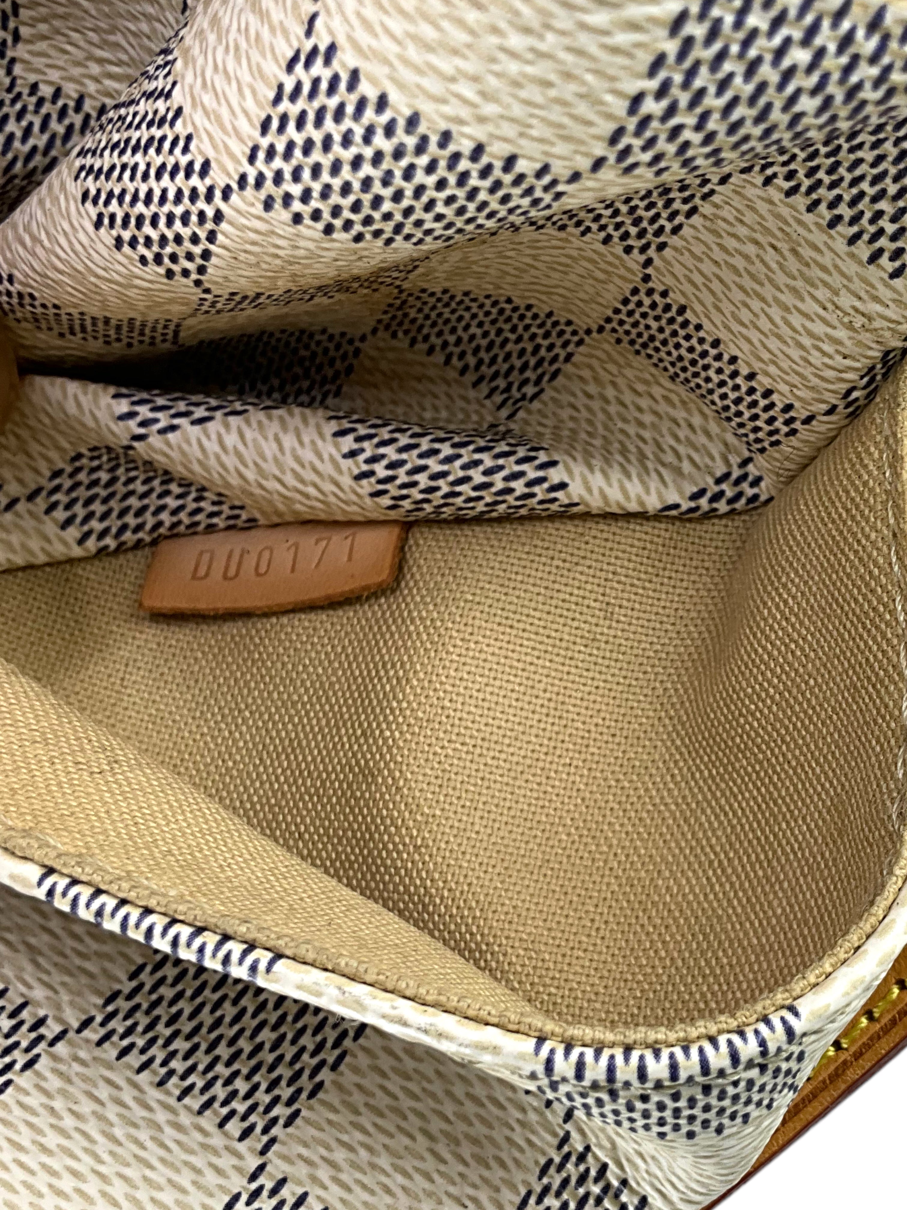 Authentic Louis Vuitton Damier Azur Canvas Totally GM Handbag - Luxury Tote Bag for Women, Perfect for Work, Travel & Everyday Use
