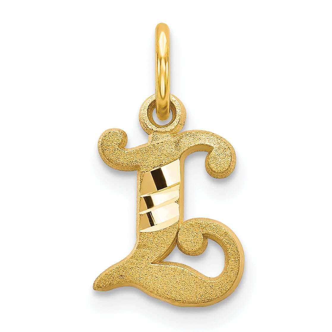 14K Gold Initial L Charm Necklace - Elegant Personalized Jewelry Gift for Women, Her, Mom, Wife - Perfect for Birthdays, Anniversaries & Special Occasions